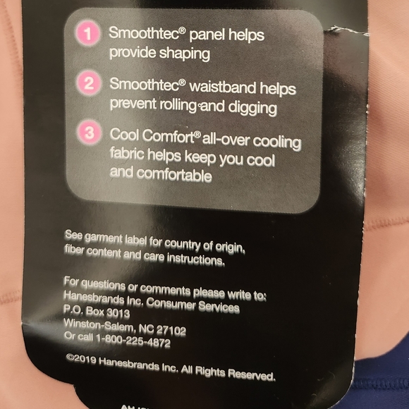 Bali Comfort Revolution Cool Light Control  2 Pack brief rose pink navy color - Picture 10 of 10